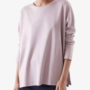 COS Oversized Long Sleeve Cotton Tee Shirt Boxy Minimalist